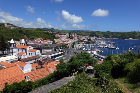 Hlavní město ostrova Faial - Horta.